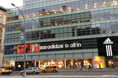 Adidas New York City Store Broadway