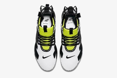 Acronym Nike Air Presto Mid Dynamic Yellow Cool Grey 4