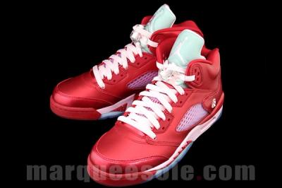 Air Jordan 5 Gs Valentines Day Pink Laces 1