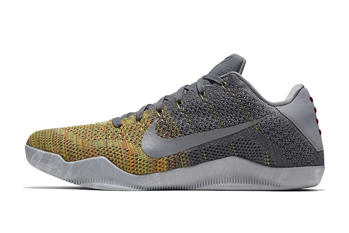 kobe 11 grey orange