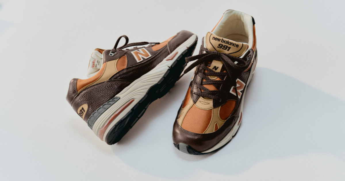 New Balance Drench the 991 in 'Luxe Vegetable Tanned Leather