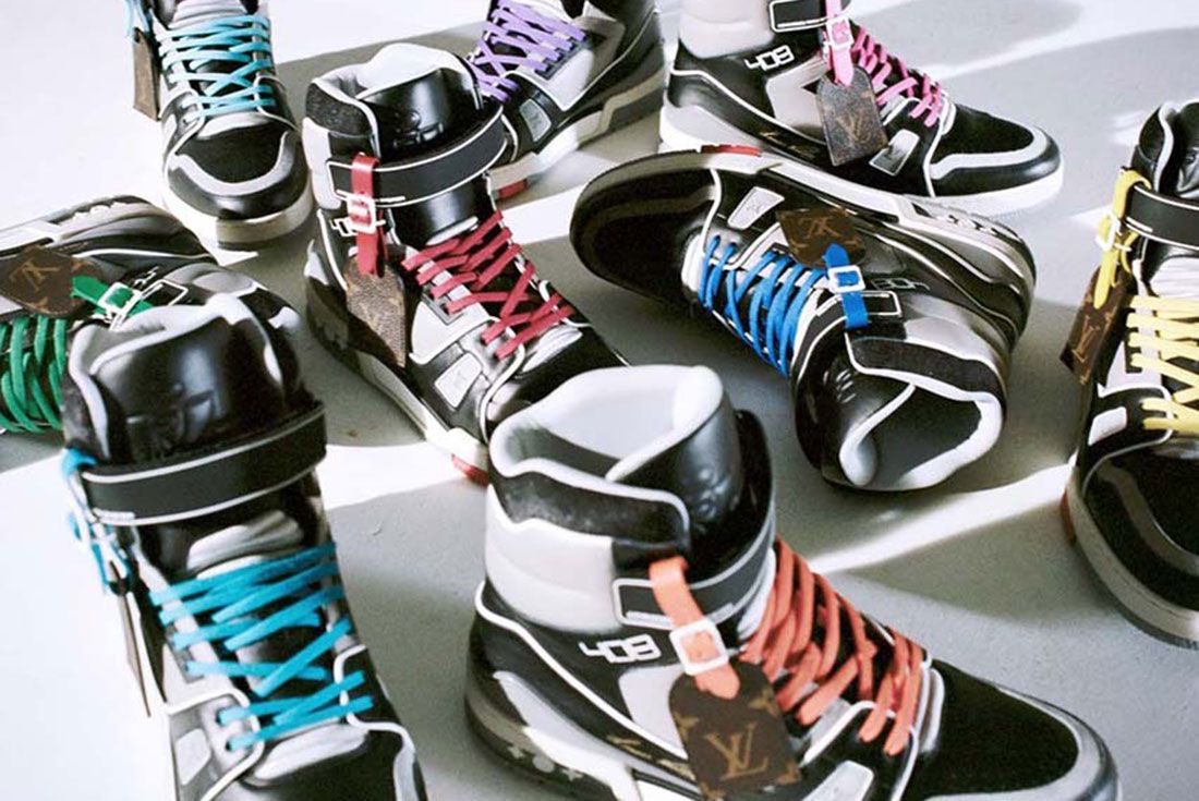 These $4000 Louis Vuitton x Virgil Abloh inspired sneakers are