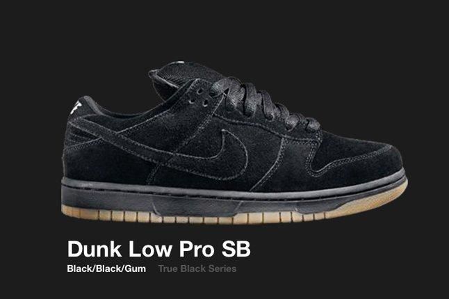 Nike Dunk Sb Low True Black Series 2005 1