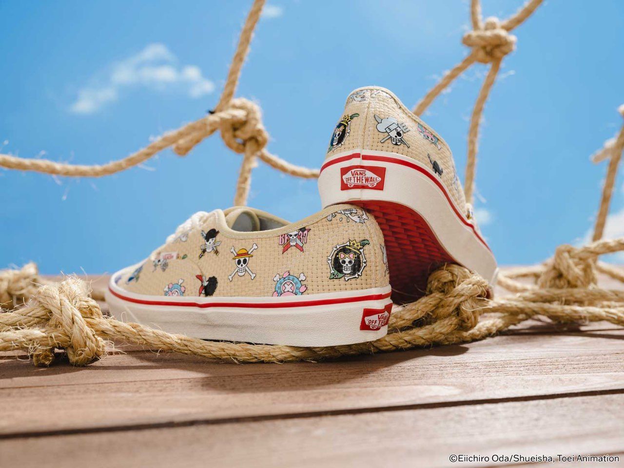 One Pieces Pirates are Anchoring on Vans Authentic  SNKRDUNK Magazine
