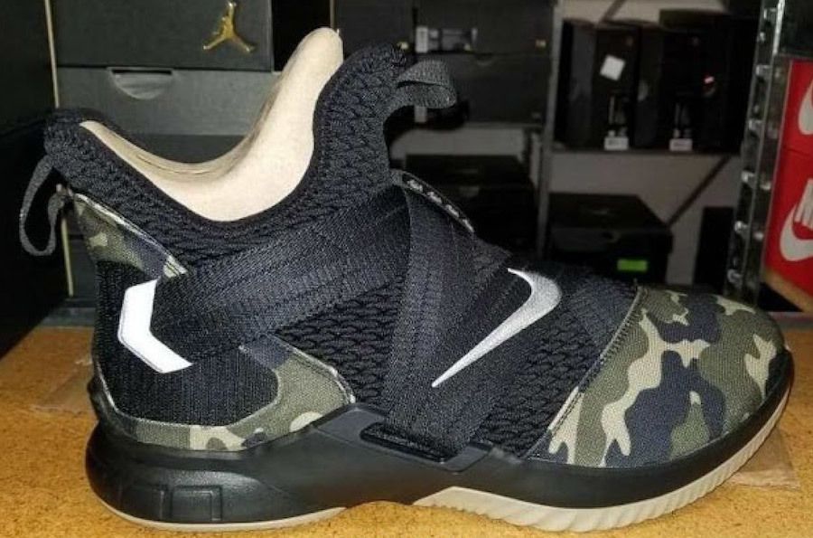 Leaked: Nike's LeBron Soldier 12 SFG Lives Up to Its Name in Camo - Sneaker