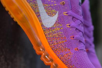 Nike Wmns Flyknit Max Atomic Purple Total Orange 2