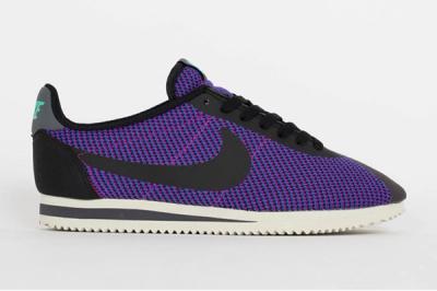 Nike Cortez Black Purple 3