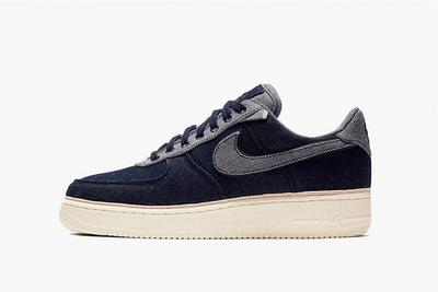 Nike 3 X 1 Air Force 1 Navy Side
