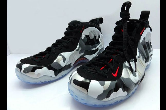Nike Air Foamposite One Camo Quater Pair Jet Fighter 1
