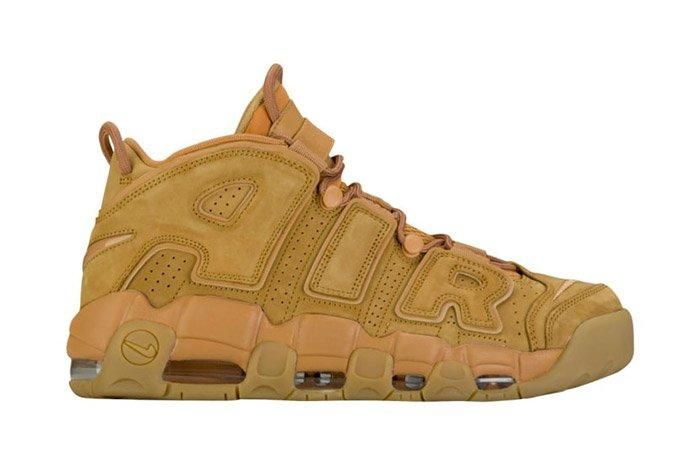 Nike Air More Uptempo Wheat Brown 5