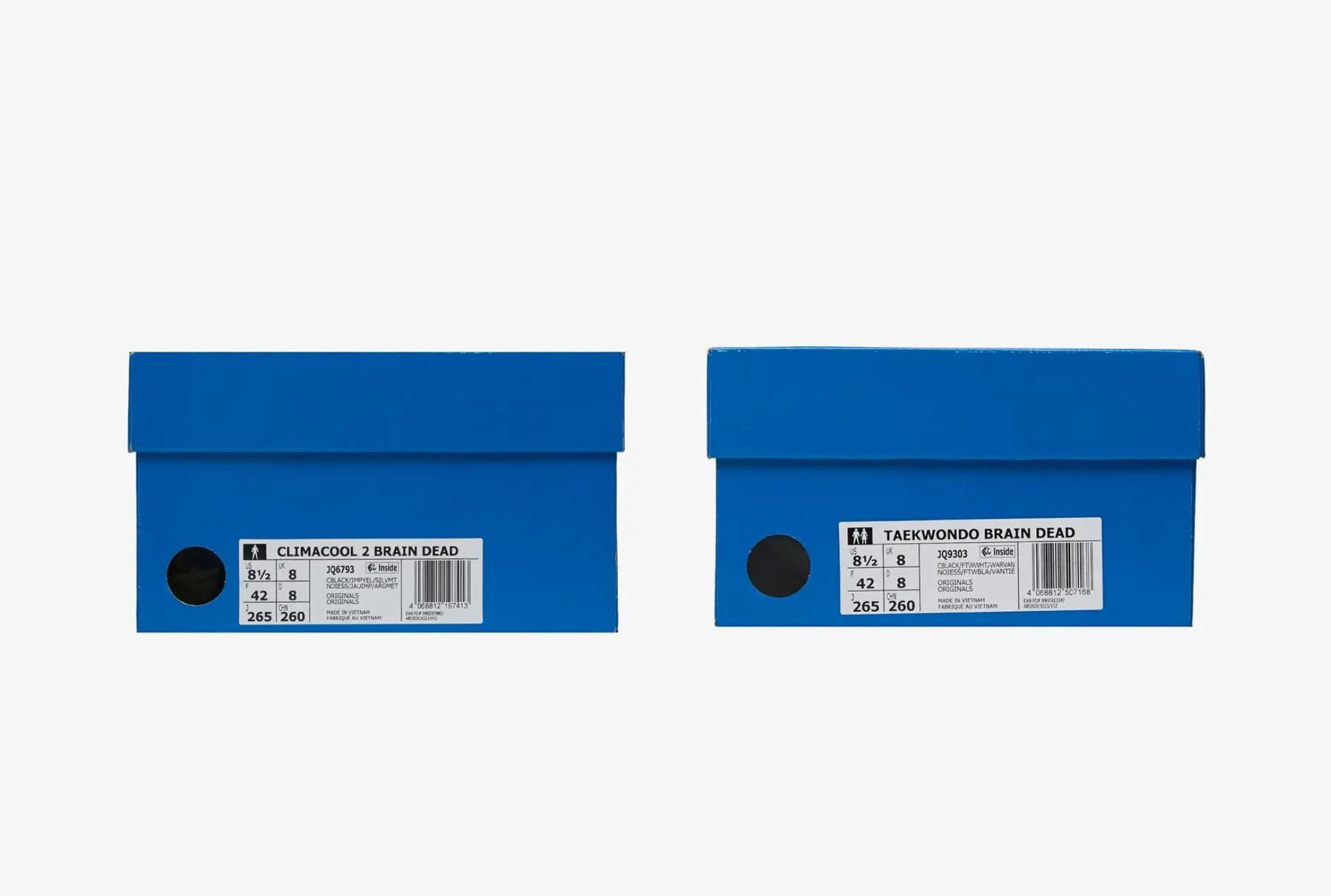 Brain Dead x adidas Boxes