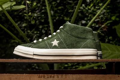 Converse One Star Mid Shadow Green 4