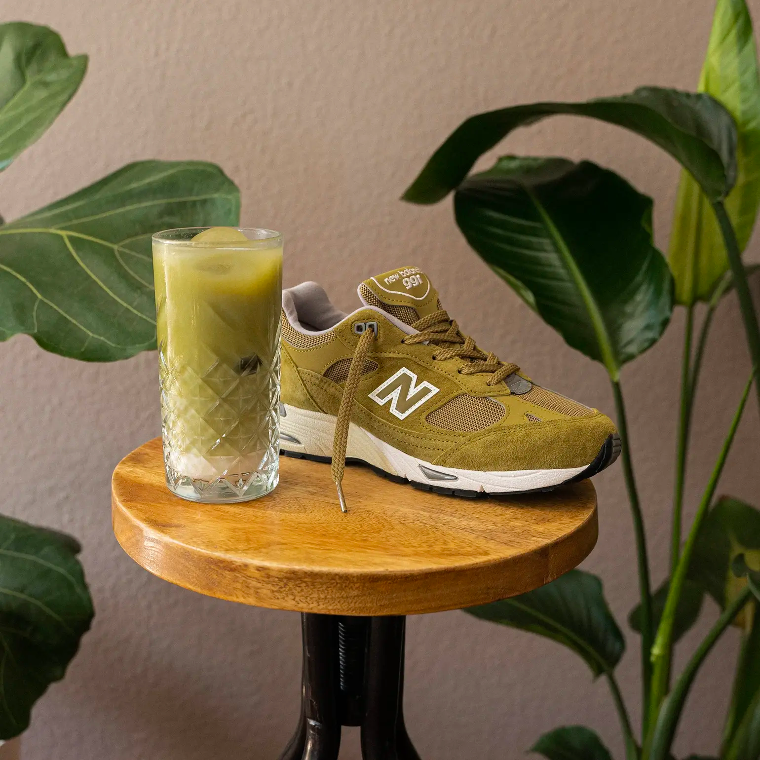 Green Graces the New Balance 991