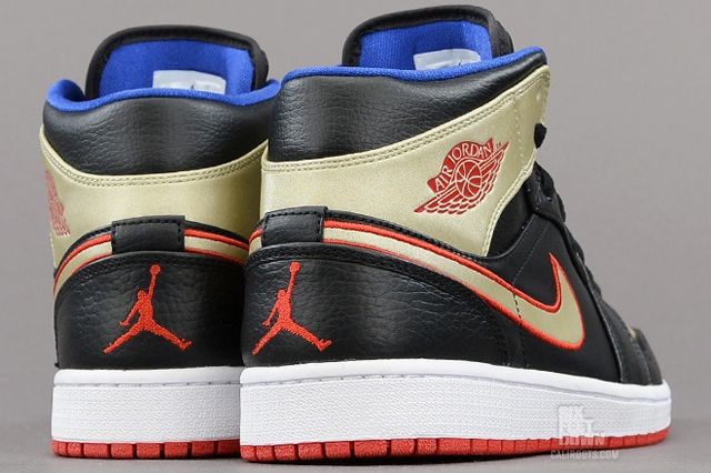 jordan 1 black and red and blue