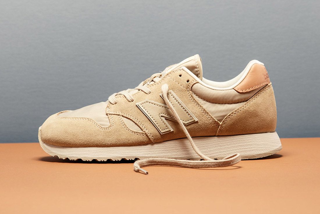 women new balance tan