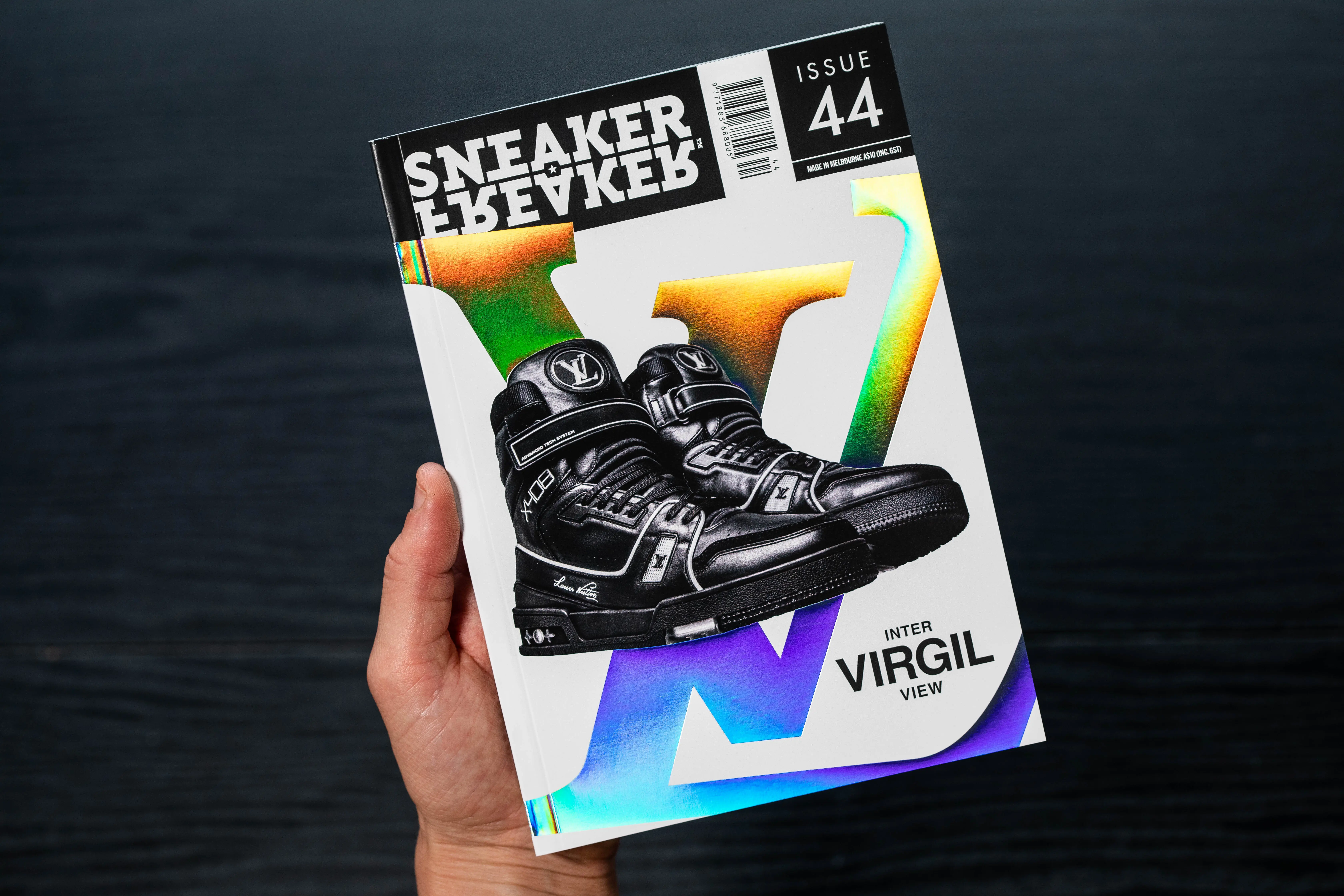 Sneaker Freaker magazine issue 44 Virgil Abloh Louis Vuitton