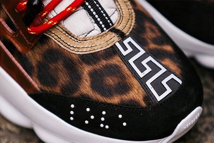 Cheetah print best sale versace shoes