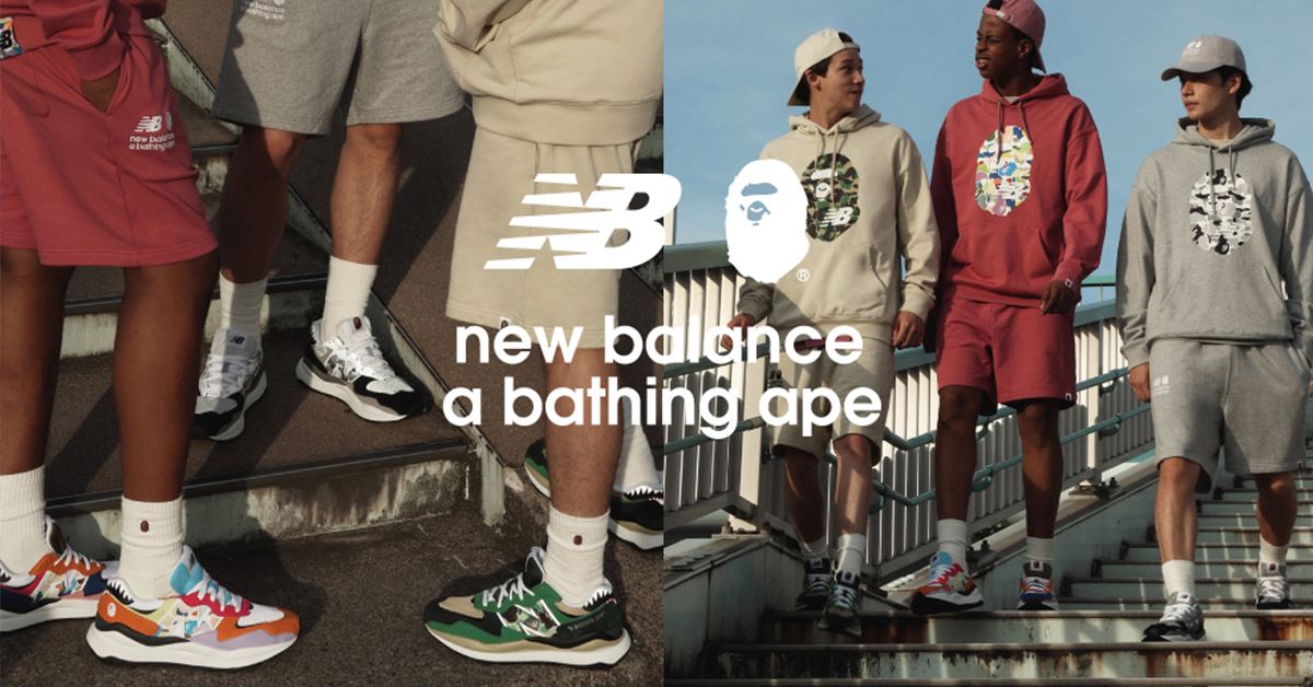 A BATHING APE®︎ × New Balance 57/40 Green NEW BALANCE 5740 BAPE GREEN CAMO - YouTube