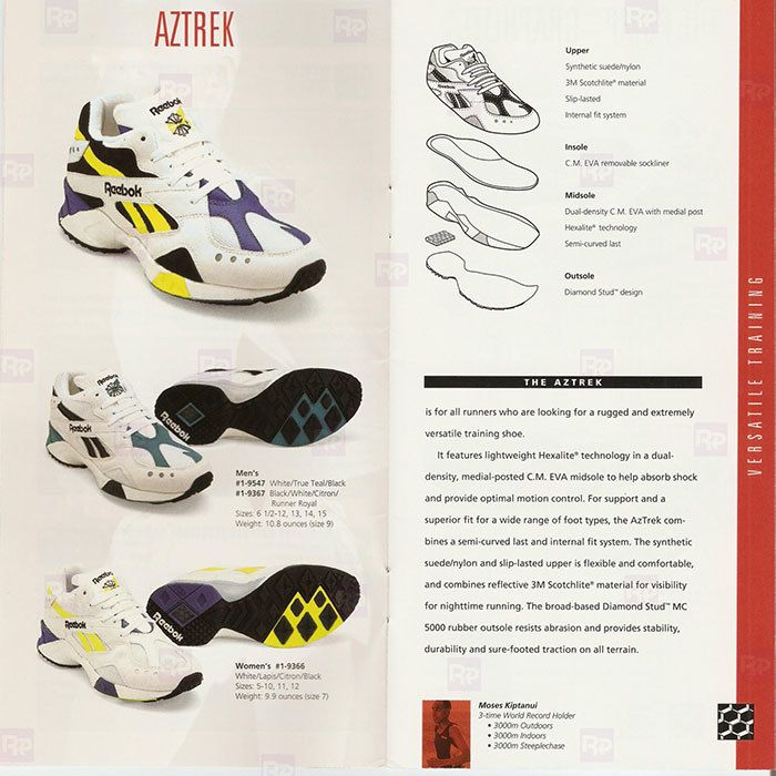90's reebok running shoes