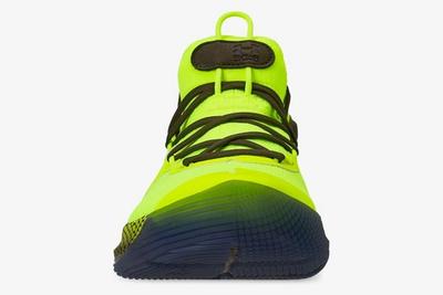 Hi Vis Yellow Under Armour Curry 6 Front