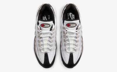 Nike Air Max 95 White Grey Black Patent Leather DR2550-100