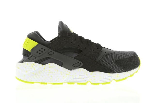 huaraches green and black