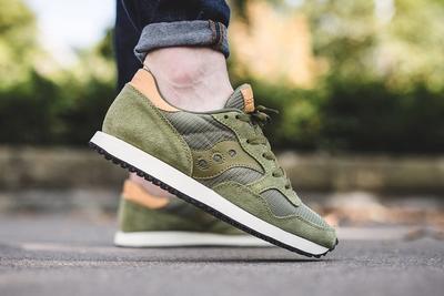 Saucony Dxn Trainer Olive Green 4