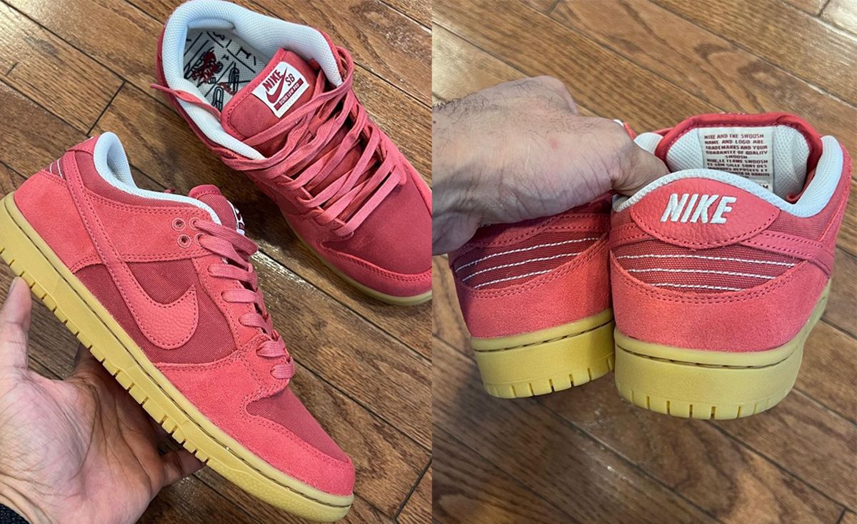 Release Date! Nike SB Dunk Low 'Red Gum' aka 'Adobe' - Sneaker Freaker