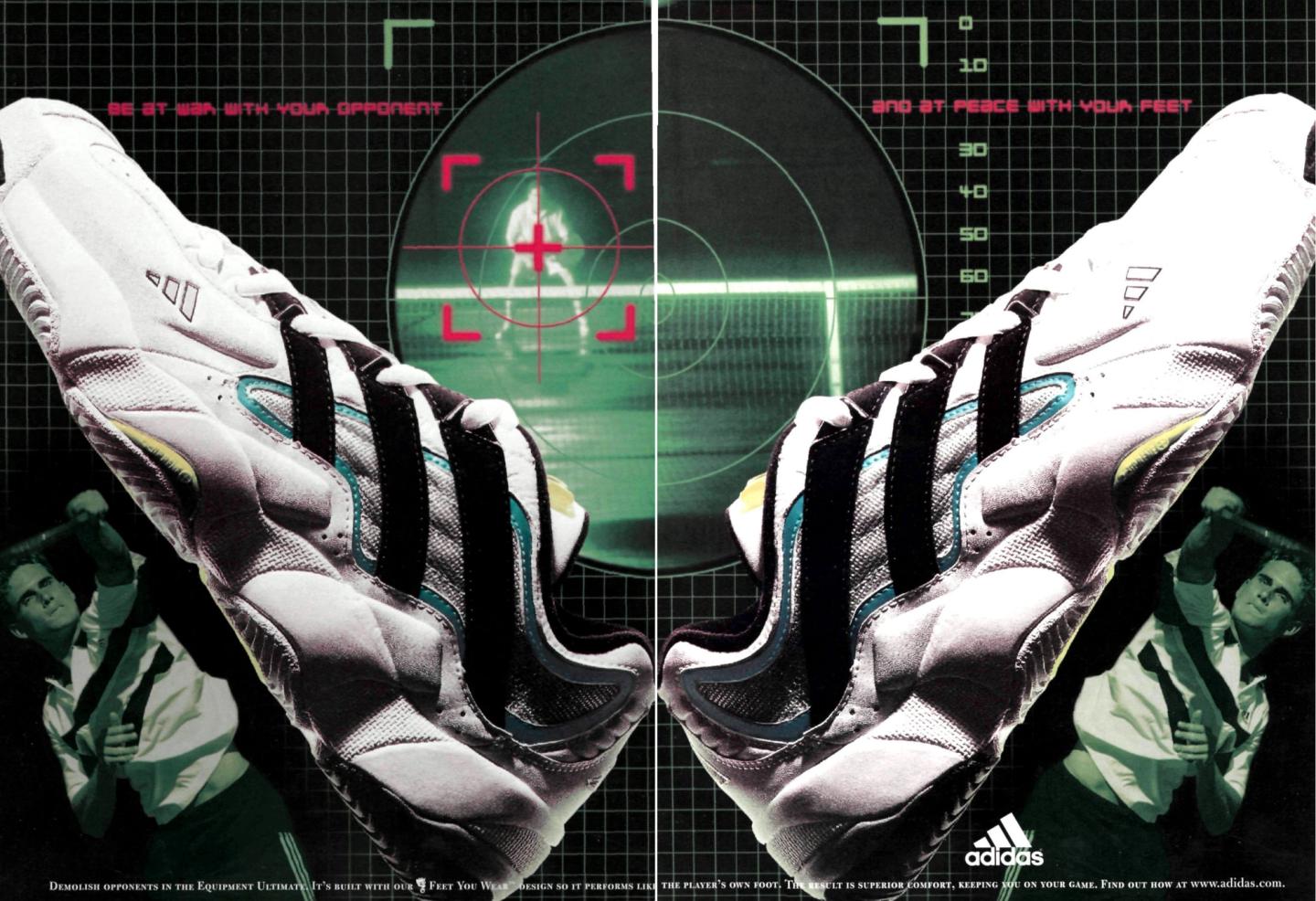 adidas EQT Ultimate print ad circa 1998