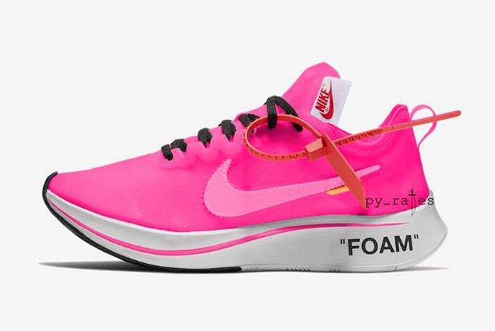 Off White X Nike Zoom Fly Racer Pink Tulip 2