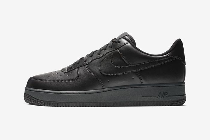 Nike Cover the Air Force 1 in Black Flyleather - Sneaker Freaker