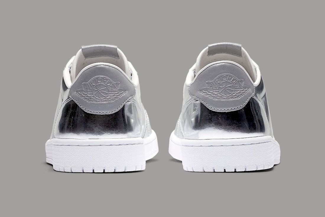 Air Jordan 1 Low Swooshless Pinnacle (Silver) - Releases