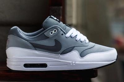 Nike Air Max 1 Leather Cool Grey Wolf Grey 2