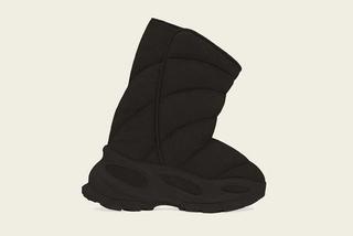 yeezy black boot