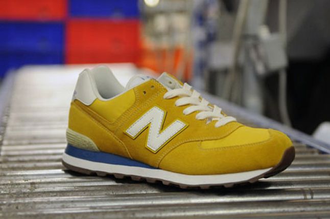 New Balance 574 Pack Size Exclusive Yellow 1