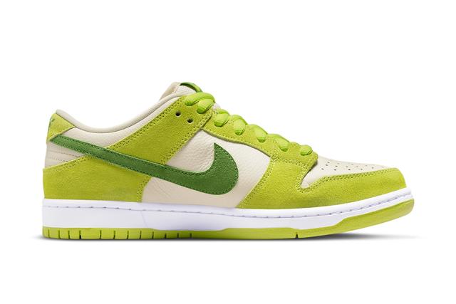 Official Images: Nike SB Dunk Low 'Green Apple' - Sneaker Freaker