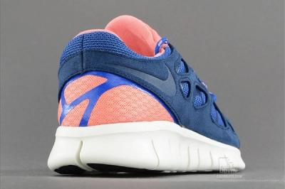 Nike Free Run 2 Brave Blue Atomic Pink 3