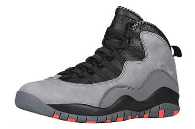 Air Jordan 10 X Cool Grey Infrared Black