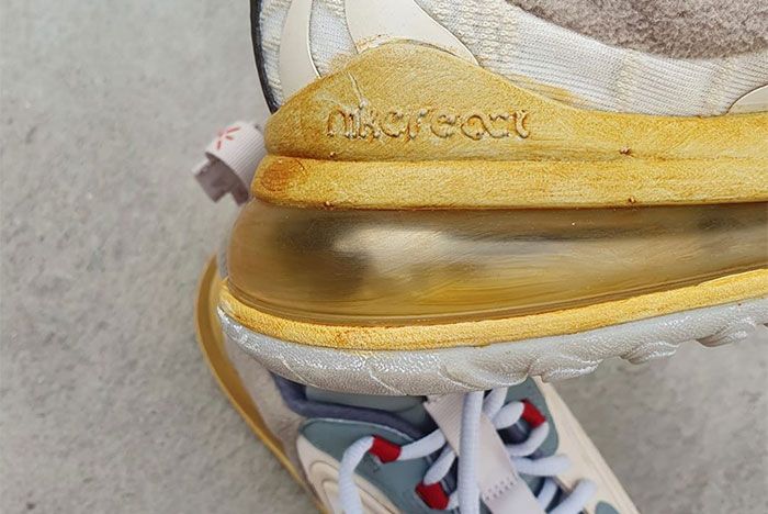 Closer Look: Travis Scott x Nike Air Max 270 React - Sneaker Freaker