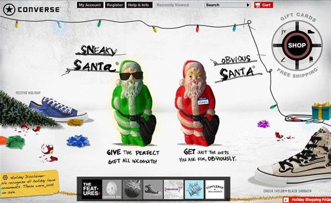 Converse Presents Sneaky Vs Obvious Santa 1
