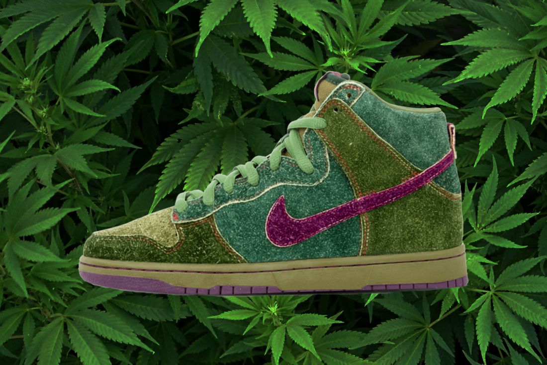 The Dopest Weed-Themed Sneakers 