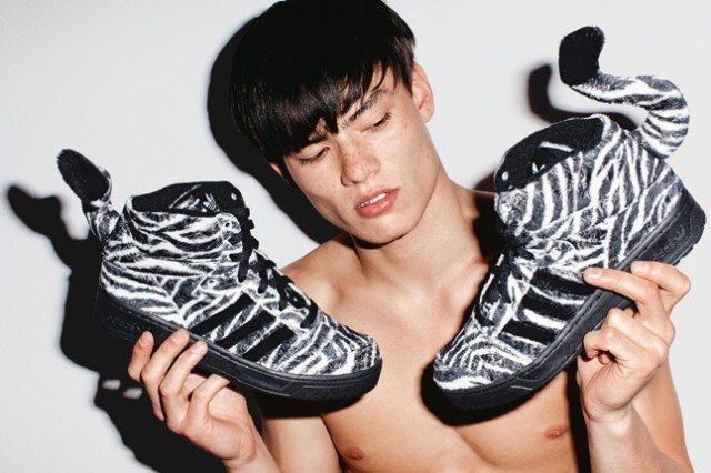 Jeremy Scott X adidas Originals Js (Zebra)