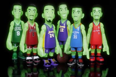 Bait Mindstyle Coolrain Nba Glow In The Dark Figure Pack 1