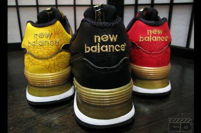 New Balance 574 Year Of The Dragon Pack Heels 1