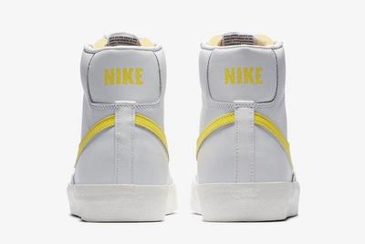 Nike Blazer Mid 77 Opti Yellow Heels