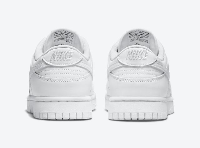 The Nike Dunk Low ‘Triple White’ Will Officially Take Flight - Sneaker ...