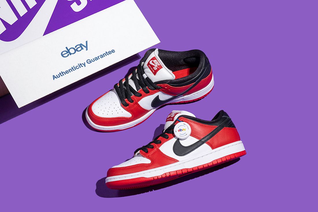 ebay authentication sneaker hero shots