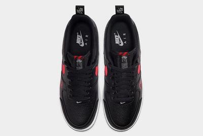 Nike Air Force 1 Lv8 Utility Black Red Top