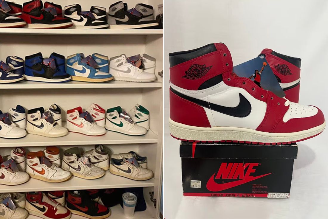Up for Auction! The Complete Air Jordan 1 Collection From 1985