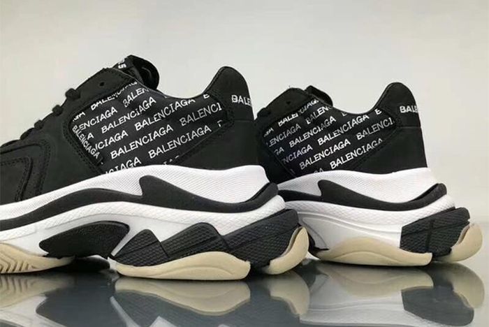 custom balenciaga triple s